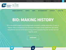 Tablet Screenshot of bio.org